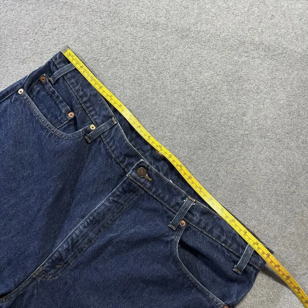 Vtg 1998 Levis 517 Bootcut Jeans Mens 40x30 Dark Wash Blue Denim 517-0216